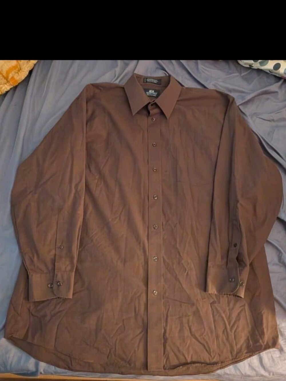 Stafford Wrinkle-Free Cotton Dress Shirt